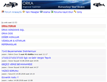 Tablet Screenshot of orkaforum.com
